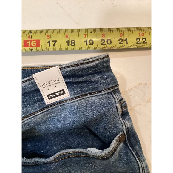 NEW Judy Blue Thermal Skinny Fit  Jeans Sz 22W Stretch JB82349MD - Picture 4 of 7